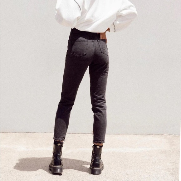 Princess Polly Zaiden Straight Leg Jeans Size 6 - Picture 4 of 13